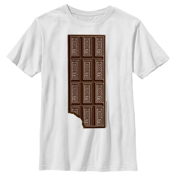 Boy's HERSHEY'S Classic Bar Bite Graphic Tee White X Large