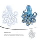 thumbnail image 5 of Molde en forma de pulpo, molde de epoxi artesanal, molde de pulpo decorativo en forma de pulpo de fundición de silicona, 5 of 6