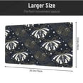 thumbnail image 4 of XMXT Non-Slip Gaming Mouse Pad, Dotted Butterfly Decoration Mousepad Computer Keyboard Mats Desk Pads Office Decor Accessories, 15.8"x29.5", 4 of 8