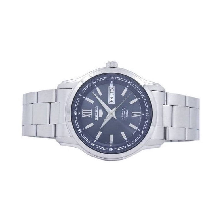Seiko, Men's Watch, SNKP17J1, Blue Dial Stainless Steel - Walmart.com