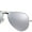 Silver W/ Polarized Grey Classic, variant on Ray Ban RB3025 004/58 58M Gunmetal/Polarized Green Aviator