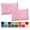 Pink, variant on Gilbin 100% Cotton/Percale 210 Thread Count Pillow Cases Set of 2 King Size Soft Turquoise Cotton Pillow Cover for Sleeping-Bedroom Pillowcases