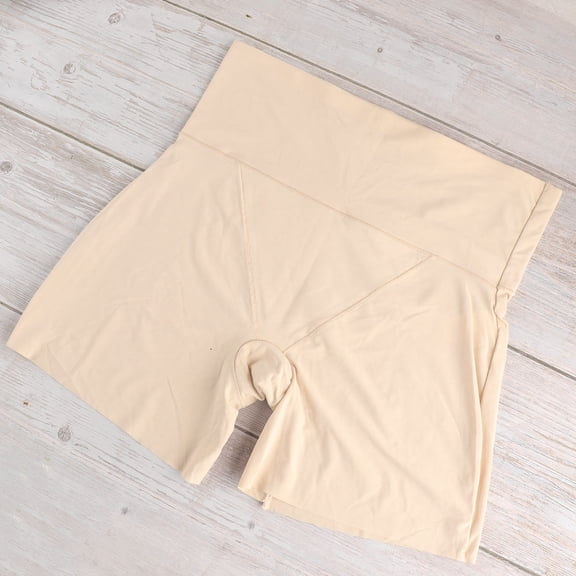 RENACLIPY Women's High Waist Underskirt Shorts in Khaki, Breathable Safety Pants with Comfortable Fit and Fabric