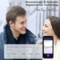 thumbnail image 5 of AI Language Translation Earbuds, Bluetooth 5.4 Headphones 144 Languages & Accents, OWS 3-in-1Touch Screen Real-Time Earphones Fit iOS and Android Ideal for Travel Business Learning (gold&Translation), 5 of 6