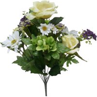 Mixed Hyd./rose Bush Mixed White/yellow