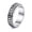 3style, variant on Unisex Stainless Steel Spinner Ring Vintage Rotatable Moon and Stars Design Anxiety Relief Band Unisex Statement Ring Stainless Steel Fashion Jewelry