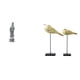 thumbnail image 1 of Estatua de Guan Yin, figuritas de pájaros de madera, adornos de escritorio de animales de madera, artesanía de piedra, obra de arte adecuada para, 1 of 8