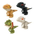 thumbnail image 1 of Juguetes de Dinosaurio Creativo de Dedo, Juguete de Dinosaurio de Mano de Novedad de 4 piezas móviles para niños para niños, 1 of 8