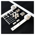 thumbnail image 6 of 200cm Vintage Industrial Sliding Barn Wood Door Interior Closet Door Kitchen Door Track Kit Track System Hardware ,Easy to Install, 6 of 7