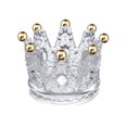 thumbnail image 1 of Porta pinceles de uñas con diseño de corona dorada vintage, ideal para salón y hogar, 1 of 7