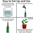 thumbnail image 7 of Set of 4 Plant Sitter Self-Watering Stakes for Indoor and Outdoor Plants, 7 of 7