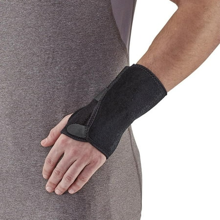 Walker Splint - Ames Walker Unisex AW Style C51 Neoprene-Universal Wrist Splint for Right or Left Hand AWC51-P