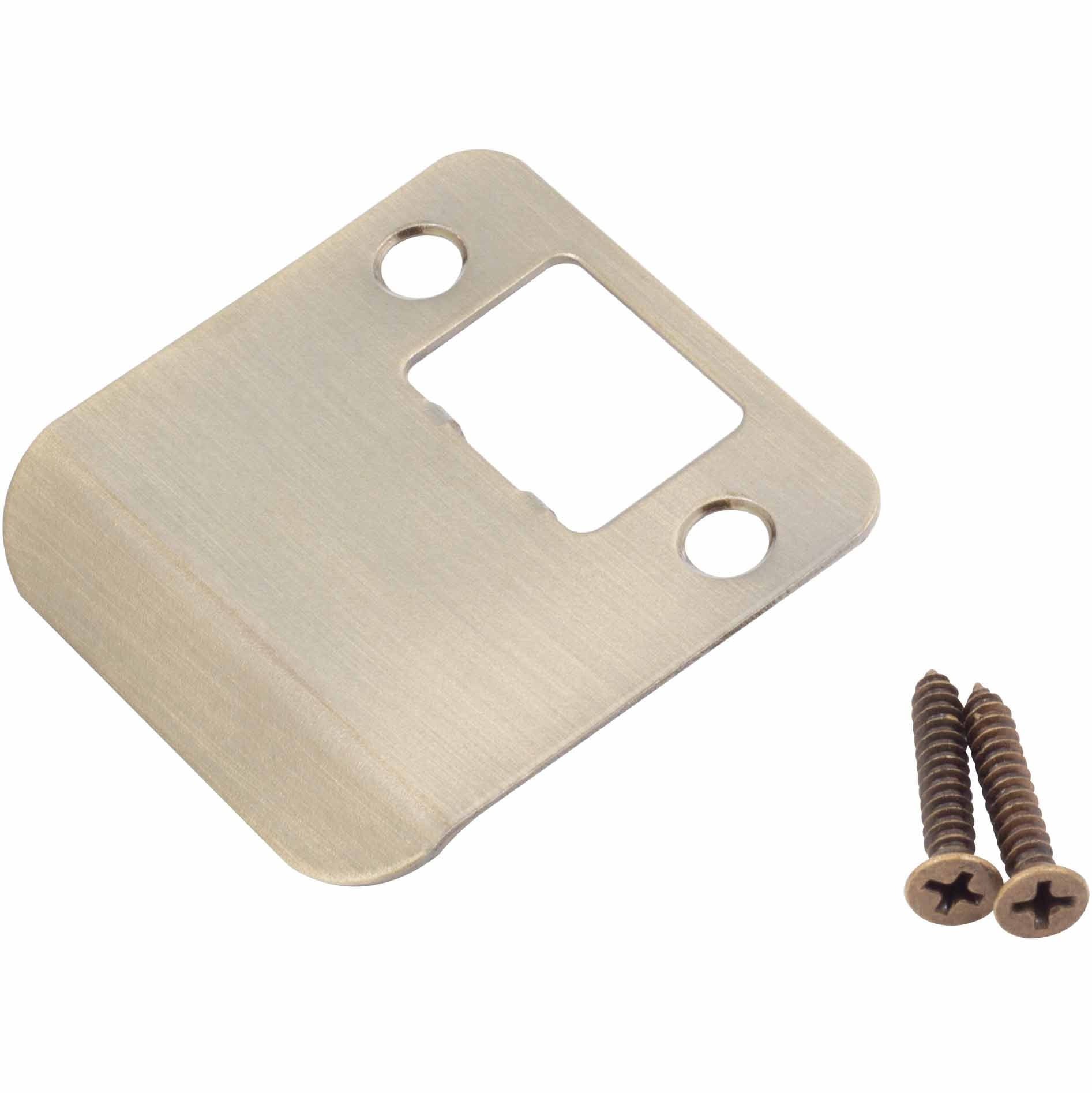 Stone Harbor Hardware 501755 Extended Lip Strike Plate with 1.75" Lip