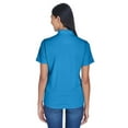 thumbnail image 2 of UltraClub Ladies' Cool & Dry Stain-Release Performance Polo XS PACIFIC BLUE, 2 of 3