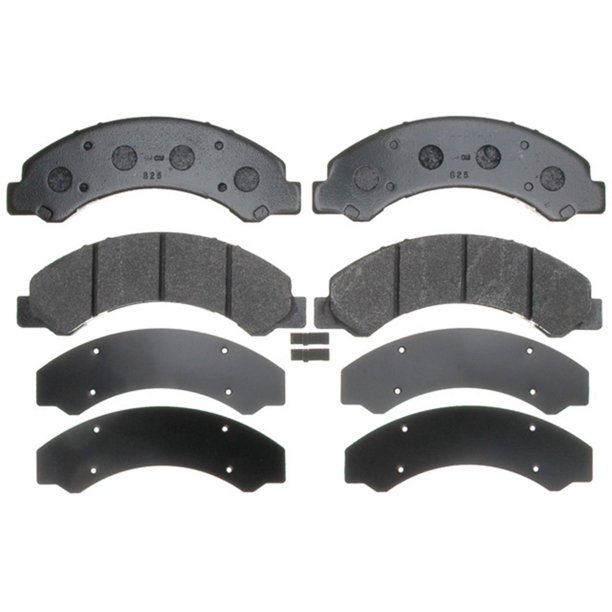 AC Delco 17D825M Brake Pad Set, Semimetallic OE Replacement