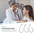 thumbnail image 2 of SHISUYAN 3pcs Stethoscope Hose Stethoscope Y-shaped Tube Extension Hose (Random Color), 2 of 9