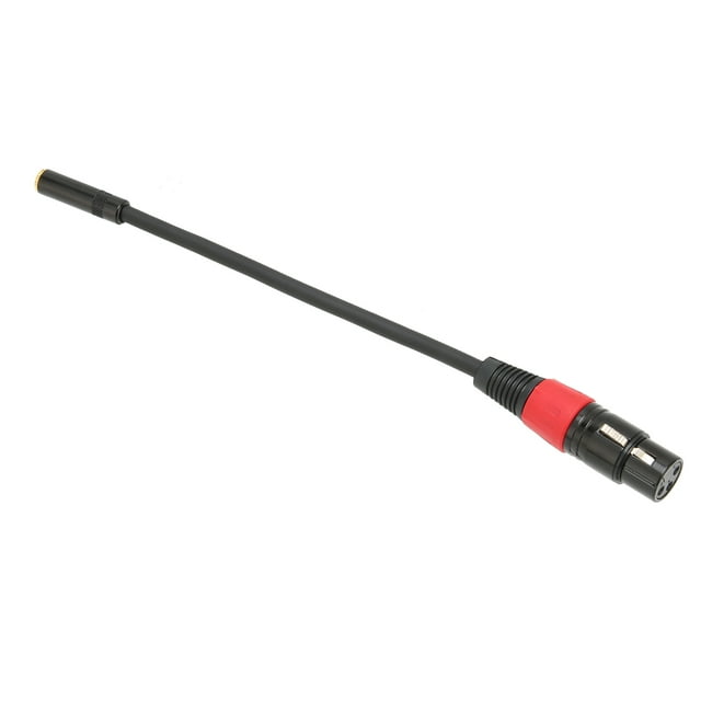 Cable Hembra De 3,5 Mm A XLR, Micrófono Universal Para Aliviar El Estrés, Cable Auxiliar Portátil Profesional Para Cámara Para PC