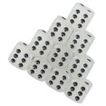 thumbnail image 1 of 10 piezas de dados pequeños luminosos, dados luminosos, accesorios divertidos para juegos de fiesta, 1 of 6