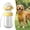 B, variant on 1 Pack 2-in-1 Portable Pet Water Bottle and Food Container, Travel Drinker and Feeder with Integrated Cup, Leak-Proof Dispenser for Outdoor Walking and Hiking, Large (E)
