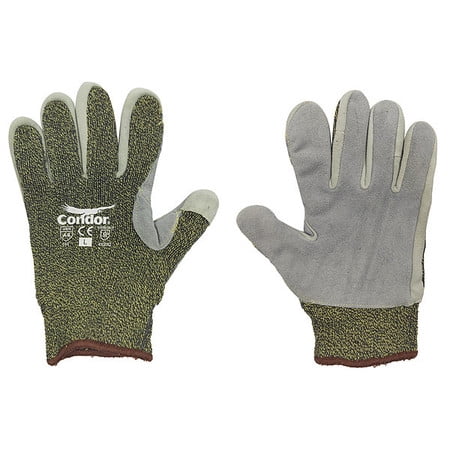 

Leather Gloves Green M PR