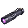thumbnail image 1 of Linterna UV de 395 nm Linterna ultravioleta Detector de billetes con zoom LED (A) Hugtrwg Para estrenar, 1 of 6