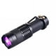 thumbnail image 2 of Linterna UV de 395 nm Linterna ultravioleta Detector de billetes con zoom LED A Ndcxsfigh  Para Estrenar, 2 of 4