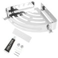 thumbnail image 4 of Bathroom Shower Shelf Corner Storage Rack Toilet Wall Shelf Shower Caddy, 4 of 8