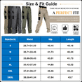 thumbnail image 2 of Mens Casual Pants Canvas Heavy Duty Tactical Quick Dry Utility Pockets Utility Work Tactical Pants for Men, L, 2 of 3