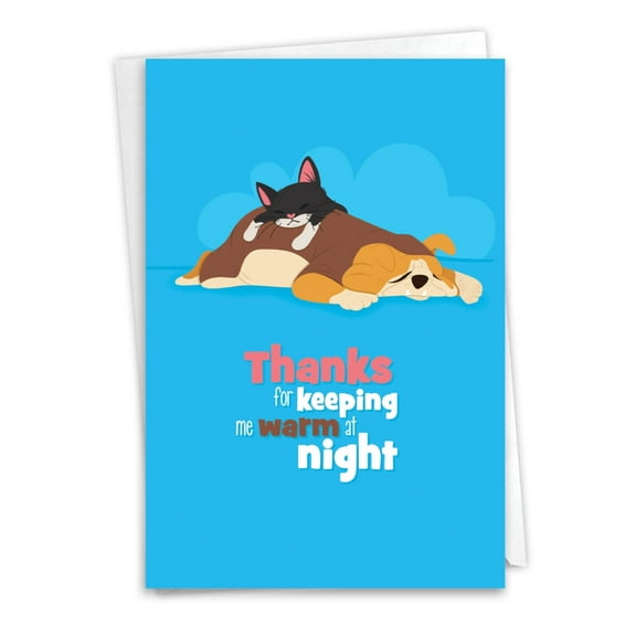 C6586HANG Humor Anniversary Greeting Card 'Doggone Awesome Notes' with Envelope by NobleWorks