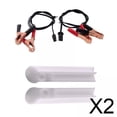 thumbnail image 1 of 2x Conjunto De Kit De Limpiador De Inyectores De Combustible Que Reemplaza Universal Para ATV Boat Auto 2 Líneas 2 Cabezales, 1 of 8