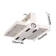 thumbnail image 2 of Xihbxyly Luz Solar Plegable para Acampar, Banco de Energía Solar Portátil, Iluminación de Emergencia con Carga Rápida Tipo C, Equipo Impermeable para Exteriores, Diseño Ligero, Batería Recargable, Ta, 2 of 2