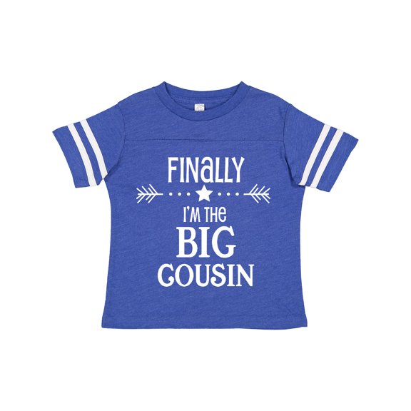Inktastic Finally I'm the Big Cousin Boys or Girls Toddler T-Shirt