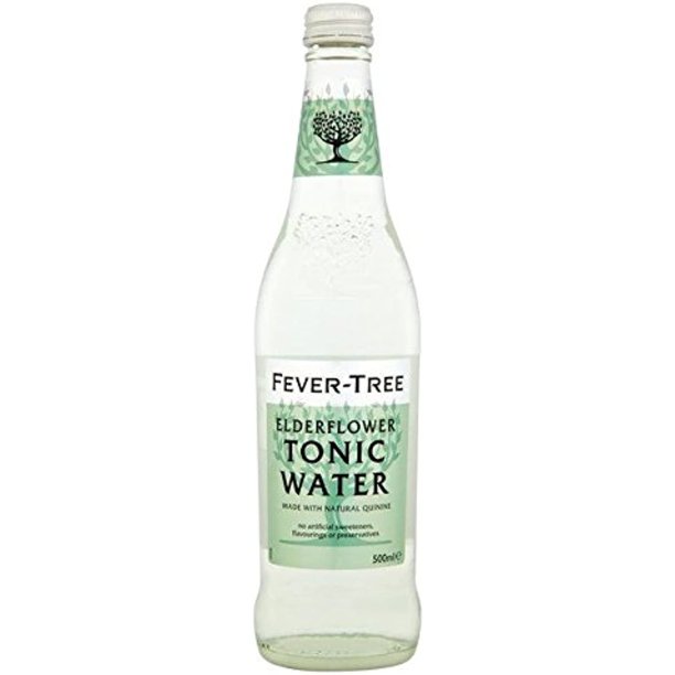 FeverTree Elderflower Tonic Water 500Ml (16.91Fl Oz)