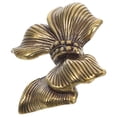 thumbnail image 1 of AURARMLET Aged Finish Bow Cabinet Knobs Decorative Pulling Hardware For Furniture 1Pcs, 1 of 6