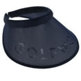 thumbnail image 3 of Women's Clip On Visor Head Visors 50 Protection Sun Hat Large Wide Brim Navy Blue, 3 of 7