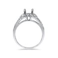 thumbnail image 3 of 1/3ct Diamond Semi Mount Engagement Ring Setting 14K, 3 of 4