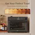 thumbnail image 2 of Our Place Wonder Oven Pro | 8-in-1 Digital Air Fryer & Countertop Oven with Basket, Rack, Pan & Tray | 3-Rack, 32 QT Capacity - Air Fry, Toast, Roast, Bake, Reheat, Broil, Proof & Dehydrate | Char, 2 of 9