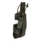 thumbnail image 4 of Water Bottle Carrier Camping Hiking Water Bottle Holder Outdoor Adjustable Webbing Kettle Cover Green, 4 of 5