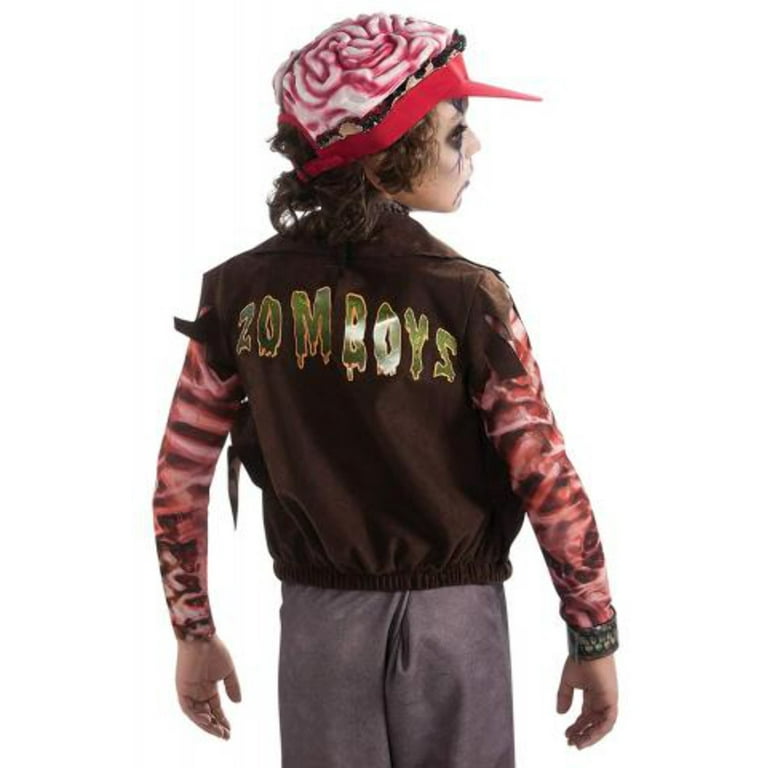 Zomboy Childrens Costume Zombie Punk Rocker Zomboy Childrens Costume Zombie Punk Rocker