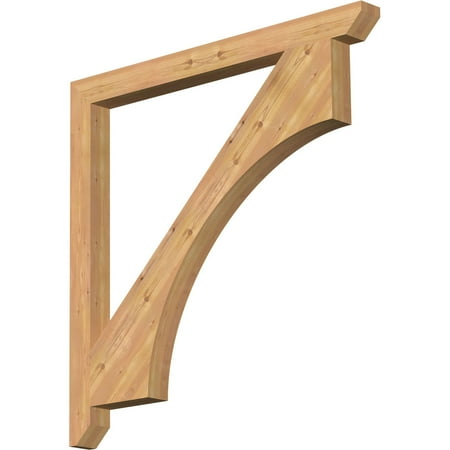 

Ekena Millwork 3 1/2 W x 46 D x 46 H Westlake Slat Smooth Bracket Western Red Cedar