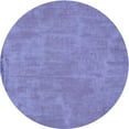thumbnail image 1 of Ahgly Company Indoor Round Patterned Slate Blue Area Rugs, 7' Round, 1 of 6