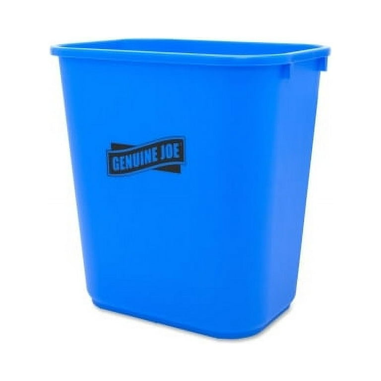 Genuine Joe 28-1/2 Quart Recycle Wastebasket - 7.13 gal Capacity - Rectangular - 15 Genuine Joe 28-1/2 Quart Recycle Wastebasket - 7.13 gal Capacity - Rectangular - 15