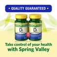 thumbnail image 4 of Spring Valley Vitamin D3 Supplement Twin Pack, 50 mcg, 200 Count, 2 Pack, 4 of 7