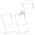 thumbnail image 4 of OULII 3Pcs Rack Sign Holder Transparent Card Display for Store Use, 4 of 8
