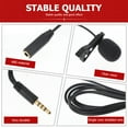 thumbnail image 4 of Shisuyan Professional Lapel Microphones Portable Clip-on Microphone Wired Microphone, 4 of 8