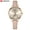 Khaki, variant on Top Brand Analog Quartz Women Watches CURREN Fashion Leather Strap Luxury Wristwatch Ladies Casual Beautiful Flower Dial Watch