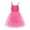 Hot Pink, variant on REDARER Toddler Girls' Tutu Dress, Spaghetti Strap Cotton Bodice Tulle Skirt, Sleeveless Princess Party Dress for Kids,12-18 Months