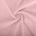 thumbnail image 6 of Xunmmm Women's Pajamas Set Comfortable Loose Solid Color Mesh Hollow Short Sleeve T-shirt and Short Home Clothes 2 Piece Set Loungewear, 6 of 6