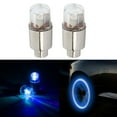 thumbnail image 3 of 2PCS Car Wheel Tire Tyre Air Valve Stem LED Light Covers Auto Accessories, 3 of 9