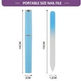 thumbnail image 2 of Hibalala Crystal Glass Nail File, 3pcs Glass Fingernail File for Natural Nail Manicure Tool, 2 of 6